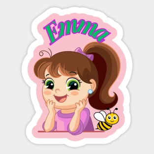 Emma baby's name Sticker